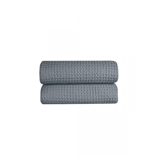 ΠΕΡΙΓΡΑΦΗΚουβέρτα pre washed waffle από 100% Αιγυπτιακό φίνο βαμβάκι 300 gr/m².