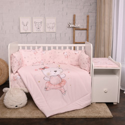 ΣΕΤ ΠΡΟΙΚΑΣ ΚΟΥΝΙΑΣ 5 ΤΕΜ TREND LORELLI RANFORCE BALLERINA BEAR PINK 20800055101