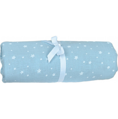 ΠΑΝΑ ΑΓΚΑΛΙΑΣ BABY OLIVER MUSLIN 80X80CM CIEL 46-6748/371