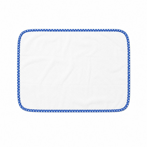 DIMcol Σελτεδάκι Αδιάβροχο bebe 50X80 Μπλε Βουλίτσες 100% Cotton 3112040-BLUE-DOTS