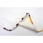 Η φωτογραφία δείχνει Βρεφικό σελτεδάκι φροντίδας του μωρού, κατασκευασμένο από 100% βαμβακερό πετσετέ ύφασμα στο πάνω μέρος διαστάσεων 50X80 cm με ρέλι.