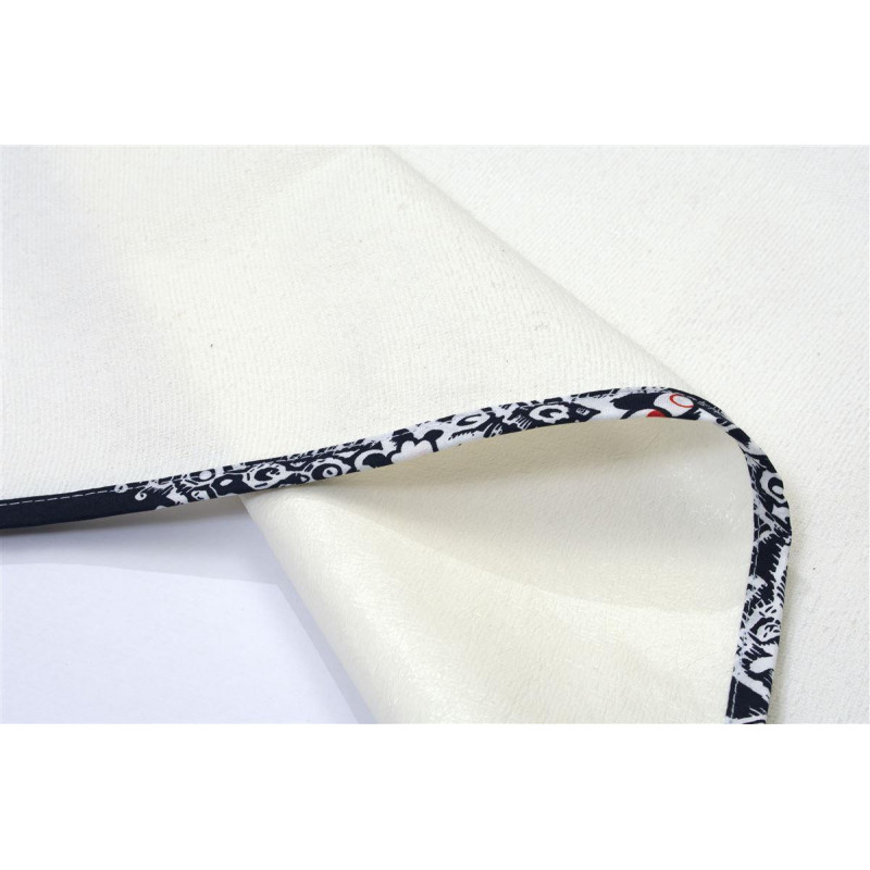 Η φωτογραφία δείχνει Βρεφικό σελτεδάκι φροντίδας του μωρού, κατασκευασμένο από 100% βαμβακερό πετσετέ ύφασμα στο πάνω μέρος διαστάσεων 50X80 cm με ρέλι.