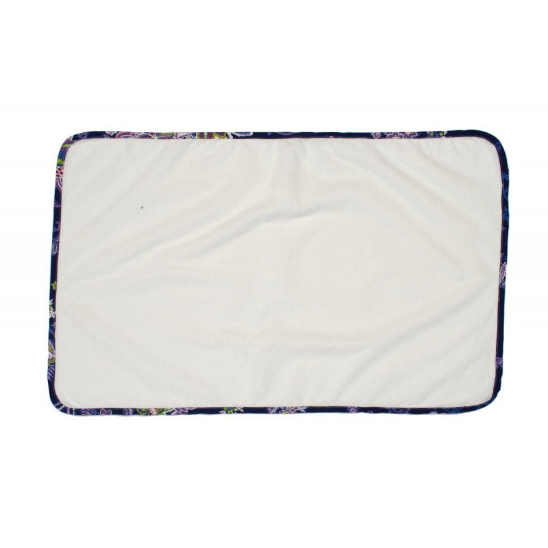 Η φωτογραφία δείχνει Βρεφικό σελτεδάκι φροντίδας του μωρού, κατασκευασμένο από 100% βαμβακερό πετσετέ ύφασμα στο πάνω μέρος διαστάσεων 67X90 cm με ρέλι.