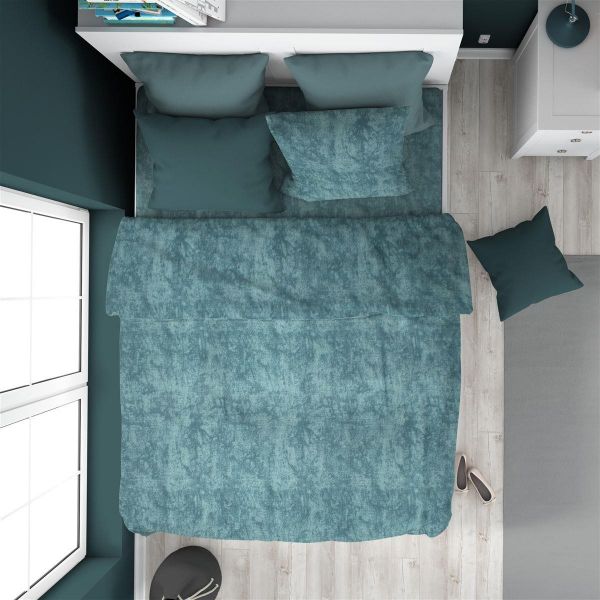 Η φωτογραφία δείχνει Παπλωματοθήκη Μονή διαστάσεων 160Χ240 με φερμουάρ.