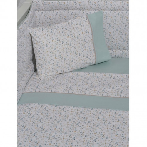 BABY OLIVER DES.403 ΣΕΝΤΟΝΙΑ ΚΟΥΝΙΑΣ ΣΕΤ 3Τ 110X170CM ΜΕΝΤΑ 46-6706/403