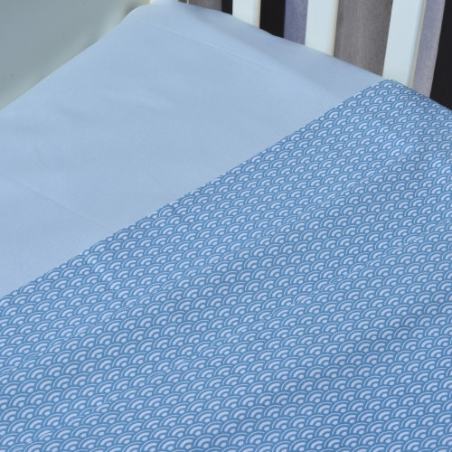 BABY OLIVER DES.146 ΣΕΝΤΟΝΙΑ ΛΙΚΝΟΥ ΣΕΤ 2Τ 75X110CM ΒΑΜΒΑΚΙ ΠΕΤΡΟΛ 46-6704/146