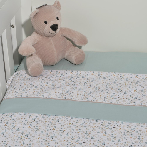 BABY OLIVER DES 403 ΣΕΝΤΟΝΙΑ ΛΙΚΝΟΥ ΣΕΤ 2Τ 75x110CM 100% ΒΑΜΒΑΚΙ ΜΕΝΤΑ 46-6704/403