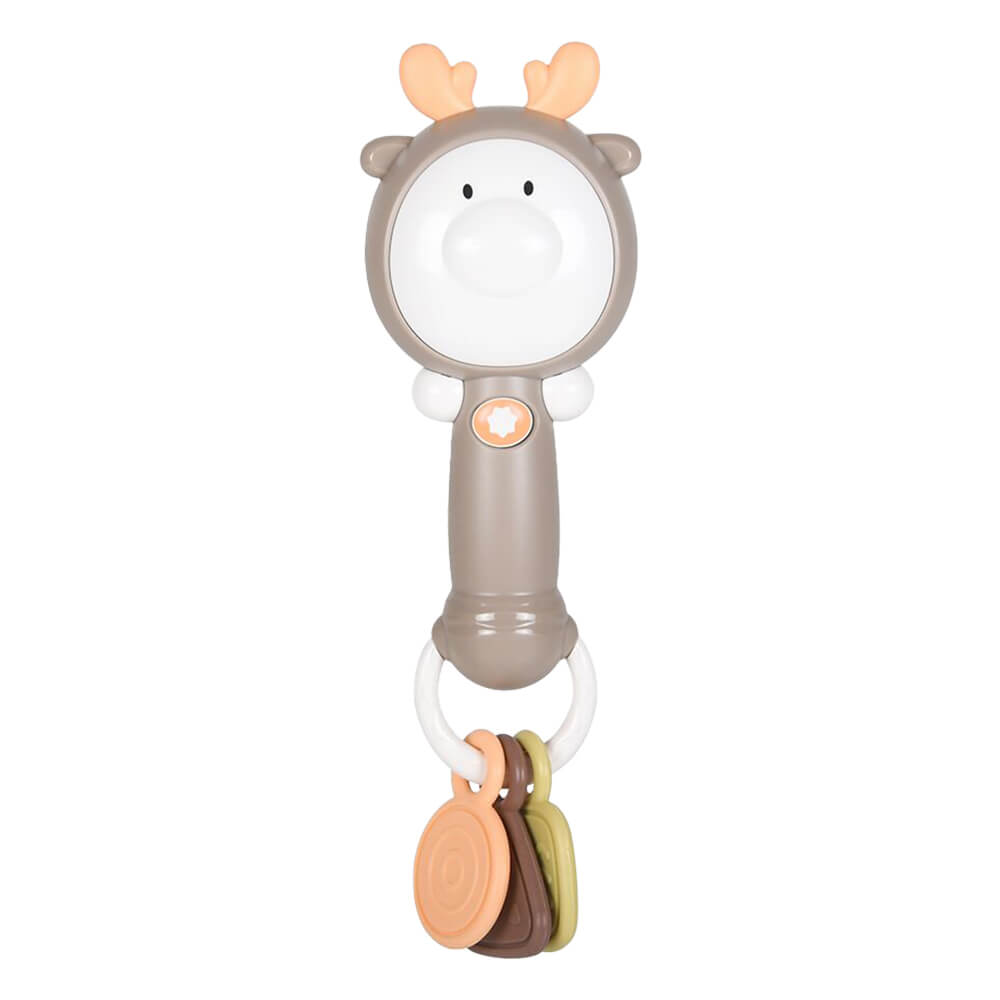 Η φωτογραφία δείχνει Το σετ περιλαμβάνει μαλακές και μη κουδουνίστρες, 2 λάμπες νυκτός και ένα παιχνίδι.