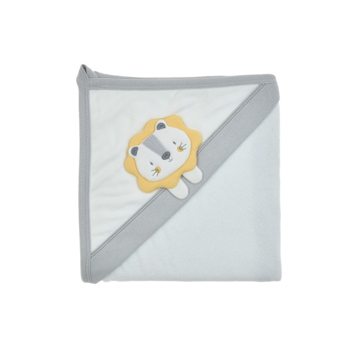 MONPETIT ΜΠΟΥΡΝΟΥΖΟΠΕΤΣΕΤΑ ΚΑΠΑ ΓΚΡΙ ΛΙΟΝΤΑΡΑΚΙ 15077-GREY-LION