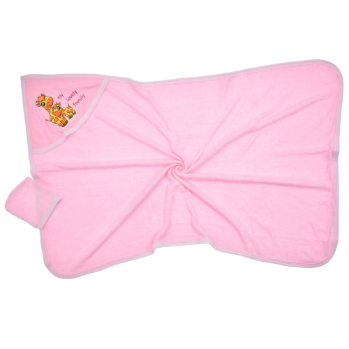 MONPETIT ΜΠΟΥΡΝΟΥΖΟΠΕΤΣΕΤΑ ΚΑΠΑ ΜΕ ΓΑΝΤΙ ΡΟΖ ΚΑΜΗΛΟΠΑΡΔΑΛΗ 1604-PINK-GIRAFFE