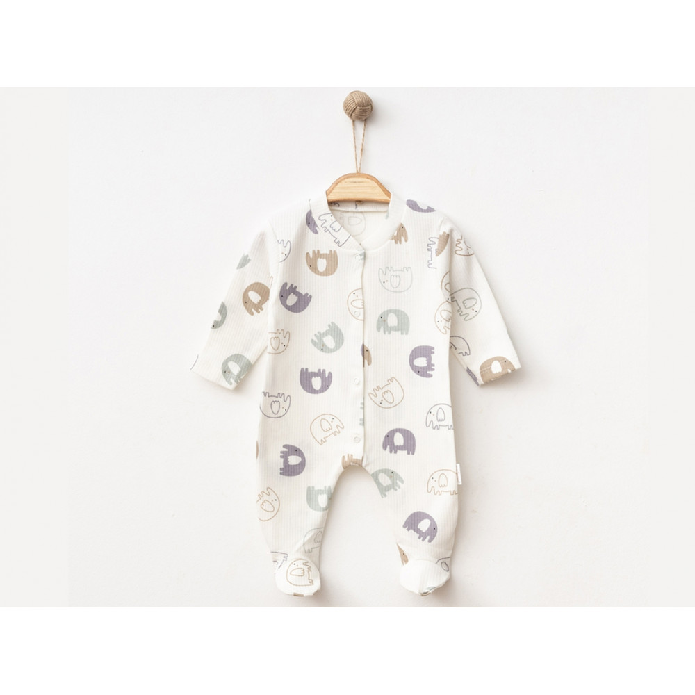 MONPETIT ΒΡΕΦΙΚΟ ΦΟΡΜΑΚΙ ΕΛΕΦΑΝΤΑΚΙ ΛΕΥΚΟ 1974-WHITE