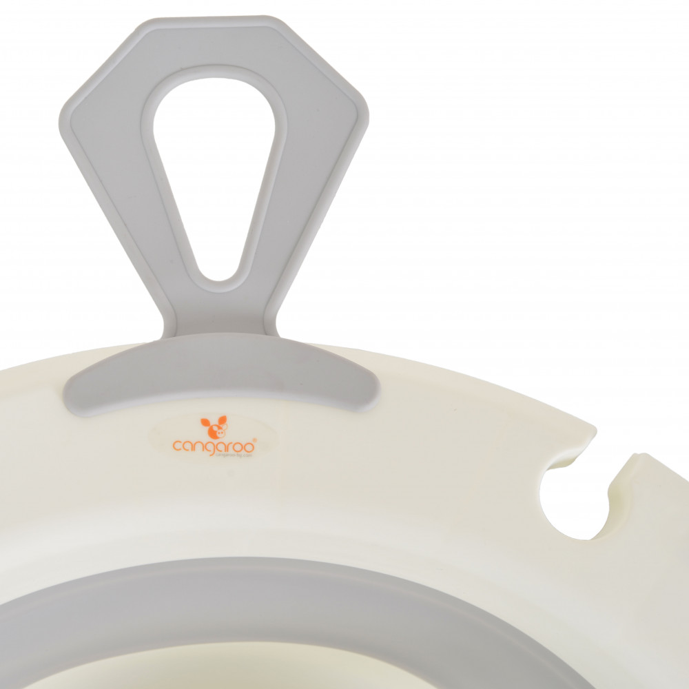 Η πτυσσόμενη μπανιέρα μωρού TERRA είναι συμπαγής και εύκολη στην αποθήκευση σε συρτάρι, ντουλάπα ή κρέμαση στον τοίχο.