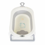 Η πτυσσόμενη μπανιέρα μωρού TERRA είναι συμπαγής και εύκολη στην αποθήκευση σε συρτάρι, ντουλάπα ή κρέμαση στον τοίχο.