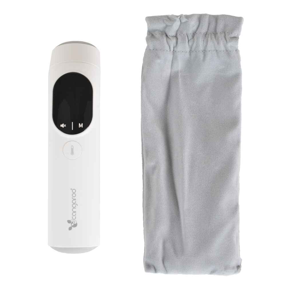 Το θερμόμετρο υπερύθρων Clarity χωρίς επαφή της Cangaroo παρέχει γρήγορη, ακριβή και βολική μέτρηση θερμοκρασίας – κατάλληλο τόσο για παιδιά όσο και για ενήλικες.