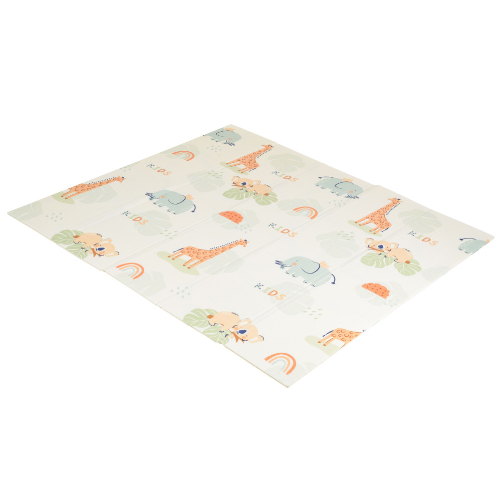 Προσφέρετε στο παιδί σας έναν άνετο και ασφαλή χώρο παιχνιδιού με το πτυσσόμενο χαλάκι παιχνιδιού XPE XXL Forest Angels της Moni Toys, κατασκευασμένο από αφρό XPE υψηλής ποιότητας.