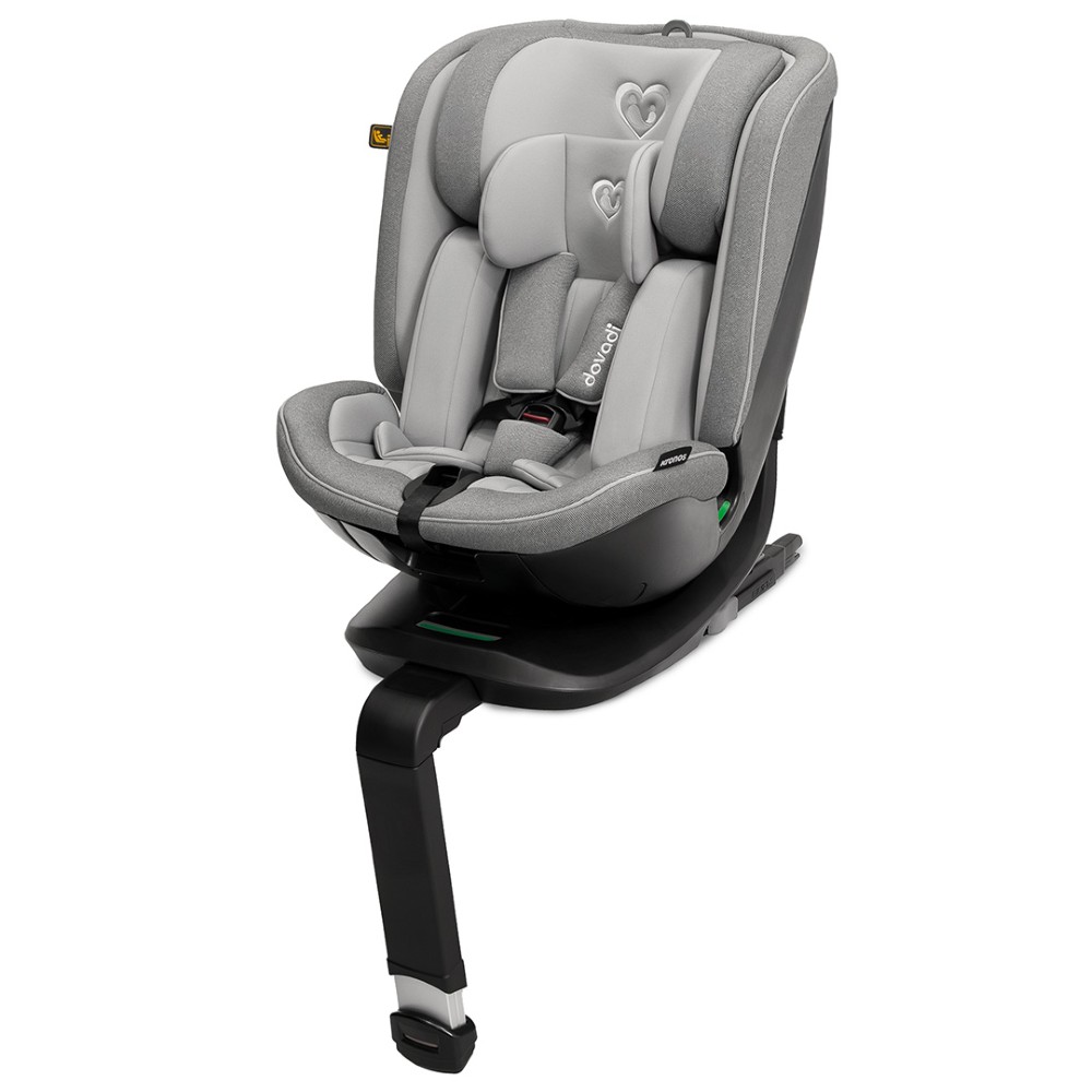DOVADI ΚΑΘΙΣΜΑ ΑΥΤΟΚΙΝΗΤΟΥ i-SIZE 40-150CM ISOFIX KRONOS 360' STONE GREY 5203682341056