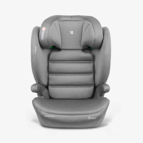 KIKKA BOO ΚΑΘΙΣΜΑ ΑΥΤΟΚΙΝΗΤΟΥ i-TRACK i-SIZE 100-150cm LIGHT GREY 41002150016