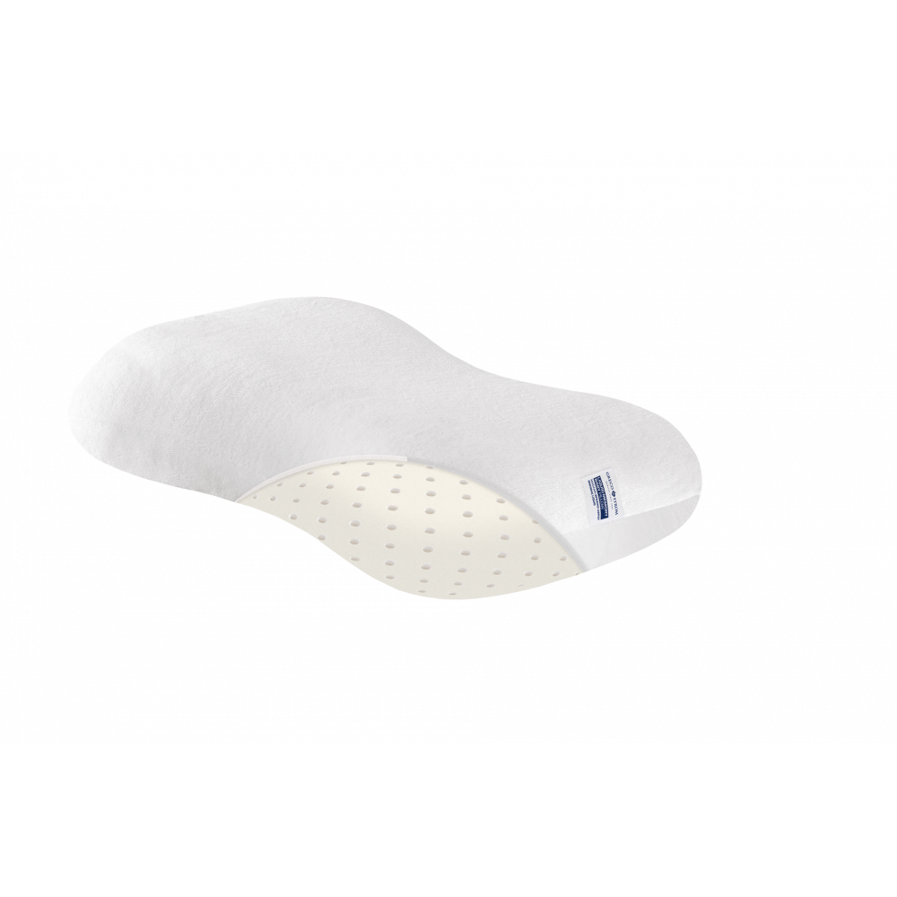 Η φωτογραφία δείχνει Liquid memory baby μαξιλάριAπό αφρό μνήμης διαπνέον (memory foam air)Η εργονομία του μαξιλαριού προσφέρει άριστη υποστήριξη στο κεφαλάκι του μωρού σας.