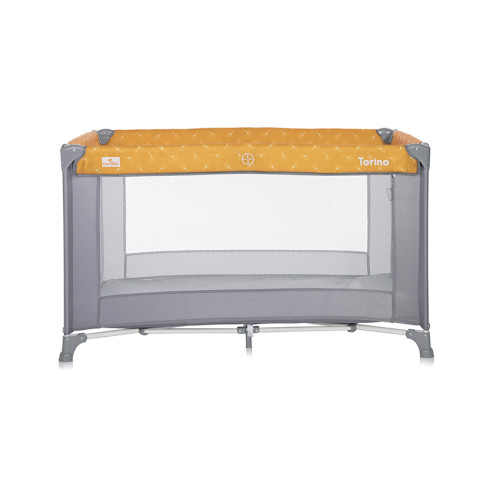 LORELLI ΠΑΡΚΟΚΡΕΒΑΤΟ 1 ΕΠΙΠΕΔΟΥ TORINO 1 LAYER LEMON CURRY FLORAL 10080452215