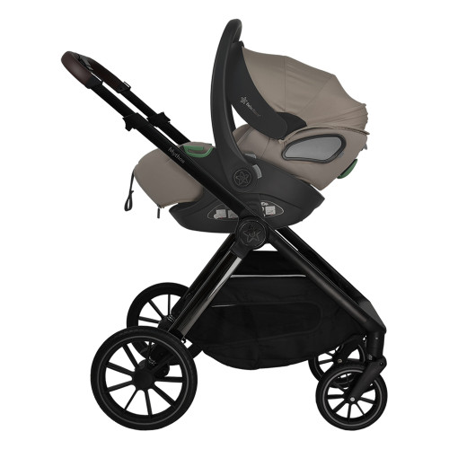 BEBE STARS ΚΑΘΙΣΜΑ ΑΥΤΟΚΙΝΗΤΟΥ ΓΙΑ ΚΑΡΟΤΣΙ MYTHOS BABY I-SIZE NATURAL BEIGE 004-182