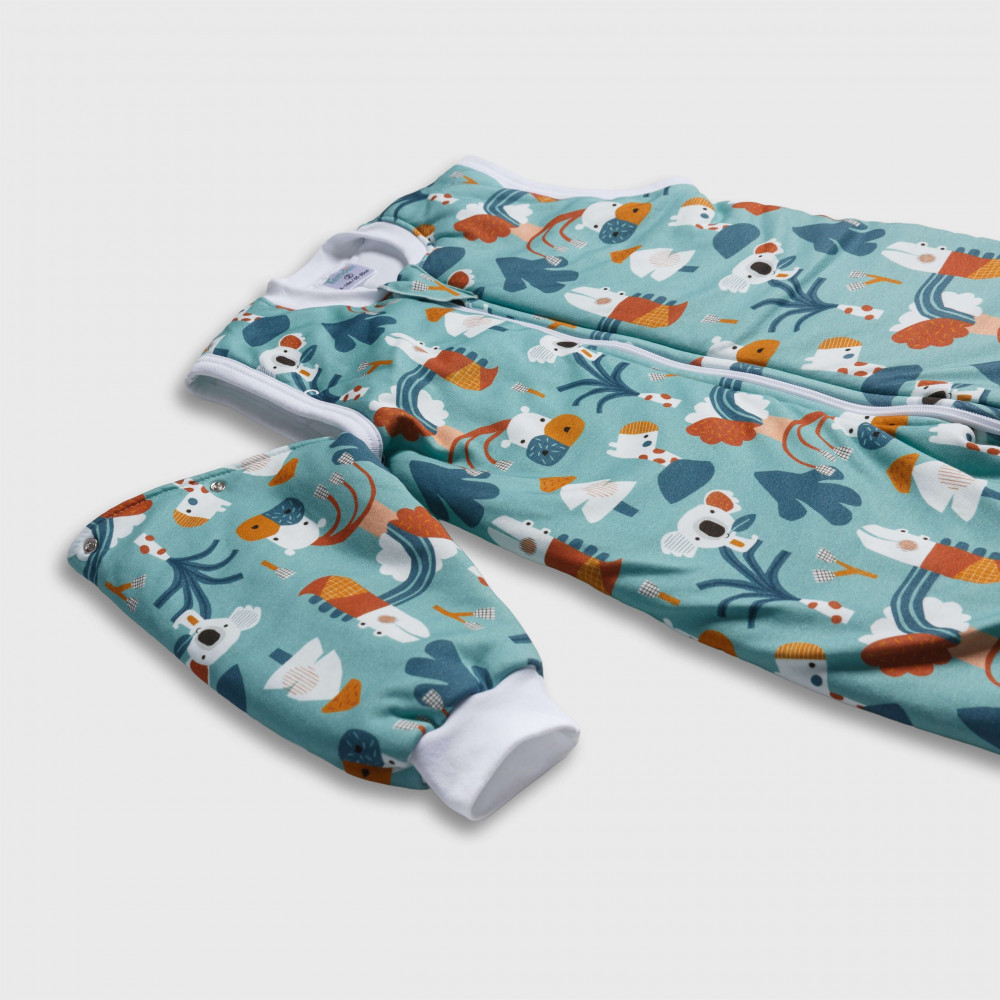 Η φωτογραφία δείχνει Σχεδιασμένος για τις πιο κρύες ημέρες και νύχτες του χειμώνα, ο υπνόσακος-φορμάκι Classic με αποσπώμενα μανίκια και θερμική απόδοση 2.