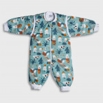 Η φωτογραφία δείχνει Σχεδιασμένος για τις πιο κρύες ημέρες και νύχτες του χειμώνα, ο υπνόσακος-φορμάκι Classic με αποσπώμενα μανίκια και θερμική απόδοση 2.