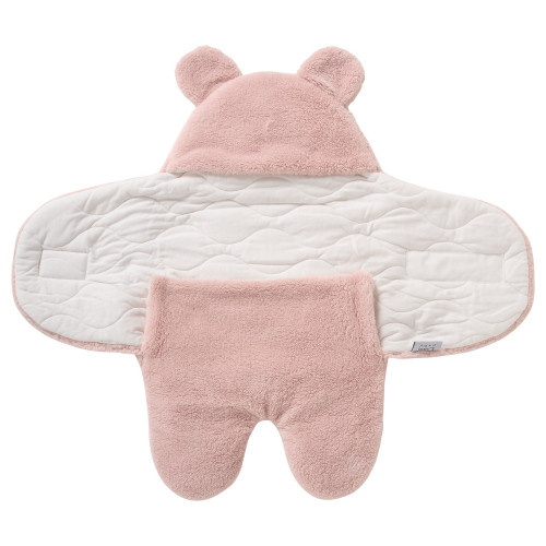 DAS BABY ΥΠΝΟΣΑΚΟΣ FLEECE 80X85 RELAX PINK 4910