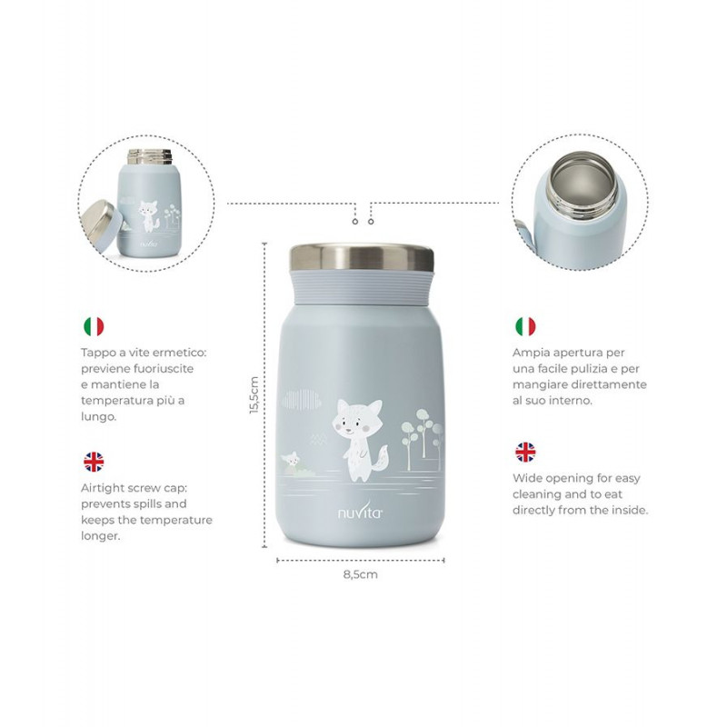 Θερμός Φαγητού από ανοξείδωτο ατσάλι διπλού τοιχώματος.