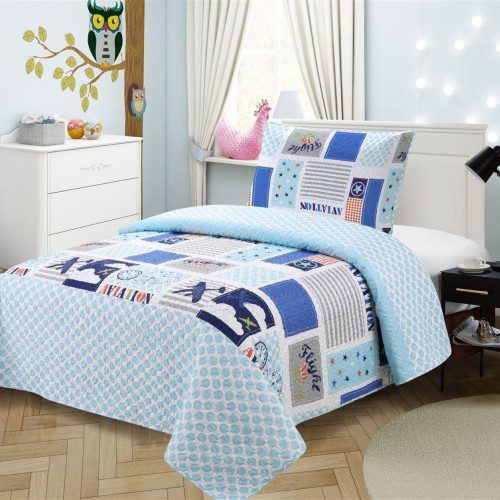 DIMCOL ΚΟΥΒΕΡΛΙ ΣΕΤ 2ΤΕΜ KIDS ΕΜΠΡΙΜΕ 240 160x220cm 100% MICROFIBER 32412906001