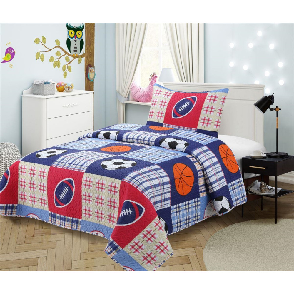 Η φωτογραφία δείχνει DIMCOL ΚΟΥΒΕΡΛΙ ΣΕΤ 2ΤΕΜ KIDS ΕΜΠΡΙΜΕ 251 160X220cm 100% MICROFIBER.