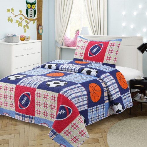 DIMCOL ΚΟΥΒΕΡΛΙ ΣΕΤ 2ΤΕΜ KIDS ΕΜΠΡΙΜΕ 251 160X220cm 100% MICROFIBER 32412906002