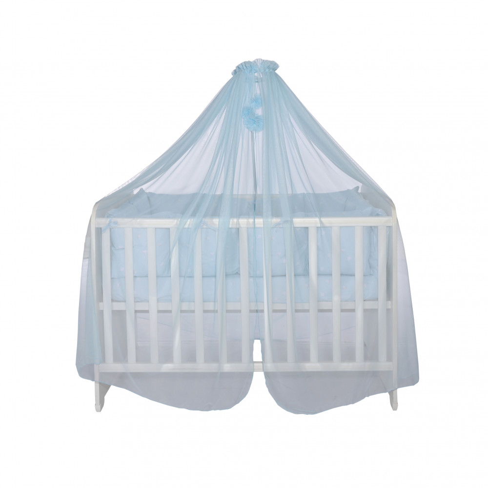 Η φωτογραφία δείχνει ΚΟΥΝΟΥΠΙΕΡΑ ΚΟΥΝΙΑΣ ΤΗΣ ΕΤΑΙΡΕΙΣ LORELLIΠροστατέψετε το μωρό σας από τους ανεπιθύμητους επισκέπτες με τη κουνουπιέρα βρεφικής κούνιας!Είναι ένα απαραίτητο αξεσουάρ στις ζεστές μέρες του καλοκαιριού και την αφθονία των βλαβερών εντόμων.