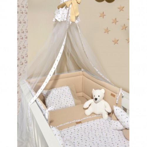 BABY OLIVER DES.404 ΠΑΠΛΩΜΑ & ΠΑΠΛΩΜΑΤΟΘΗΚΗ 100X140CM ΜΠΕΖ 46-6700/404