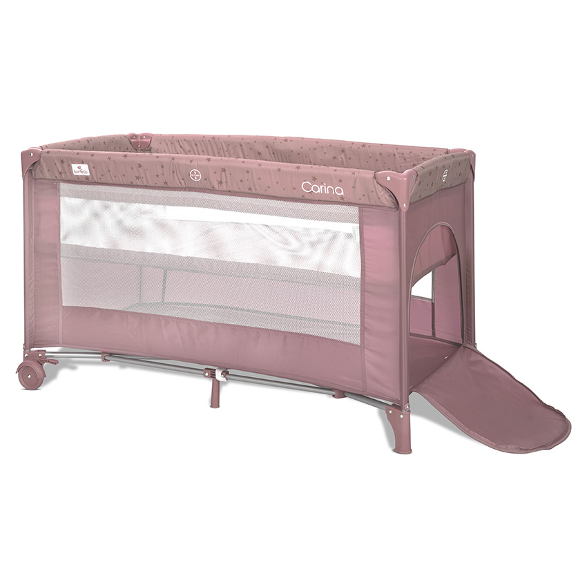 LORELLI ΠΑΡΚΟΚΡΕΒΑΤΟ 2 ΕΠΙΠΕΔΩΝ CARINA PINK STARS 10080672606