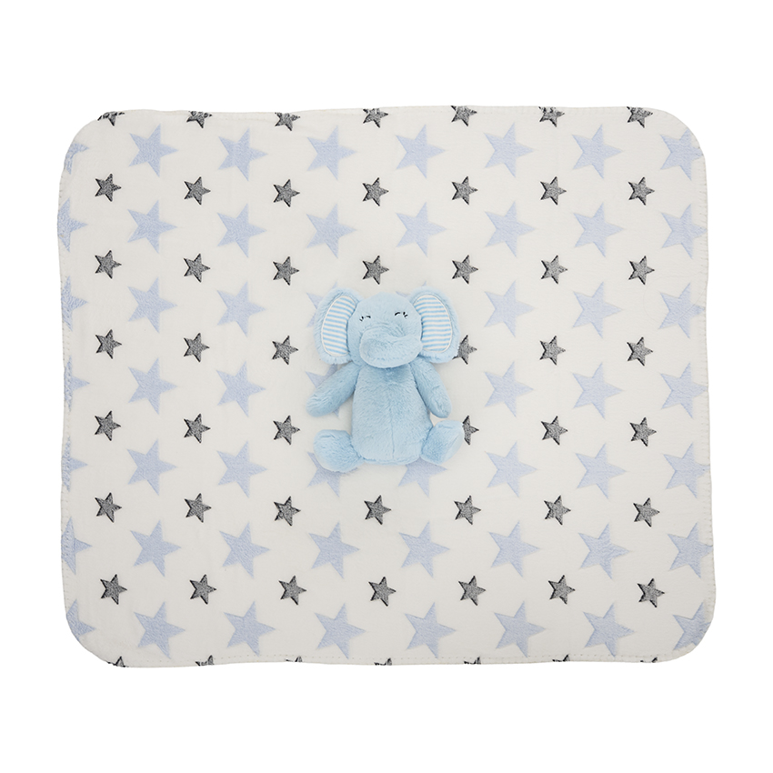 LORELLI ΚΟΥΒΕΡΤΑ ΑΓΚΑΛΙΑΣ 90/75CM ΜΕ ΛΟΥΤΡΙΝΟ NAPPY BLUE 10340182501