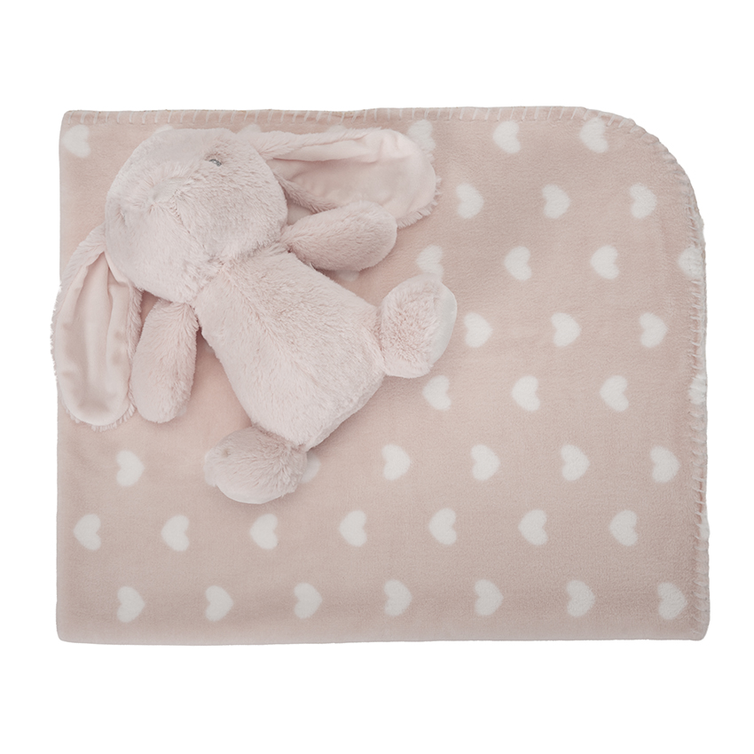 LORELLI ΚΟΥΒΕΡΤΑ ΑΓΚΑΛΙΑΣ 90/75CM ΜΕ ΛΟΥΤΡΙΝΟ NAPPY PEACH 10340182502