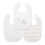 LORELLI ΣΕΤ ΣΑΛΙΑΡΕΣ 3 ΤΕΜ ΜΕ VELCRO ΥΦΑΣΜΑΤΙΝΕΣ PINK 10260290003