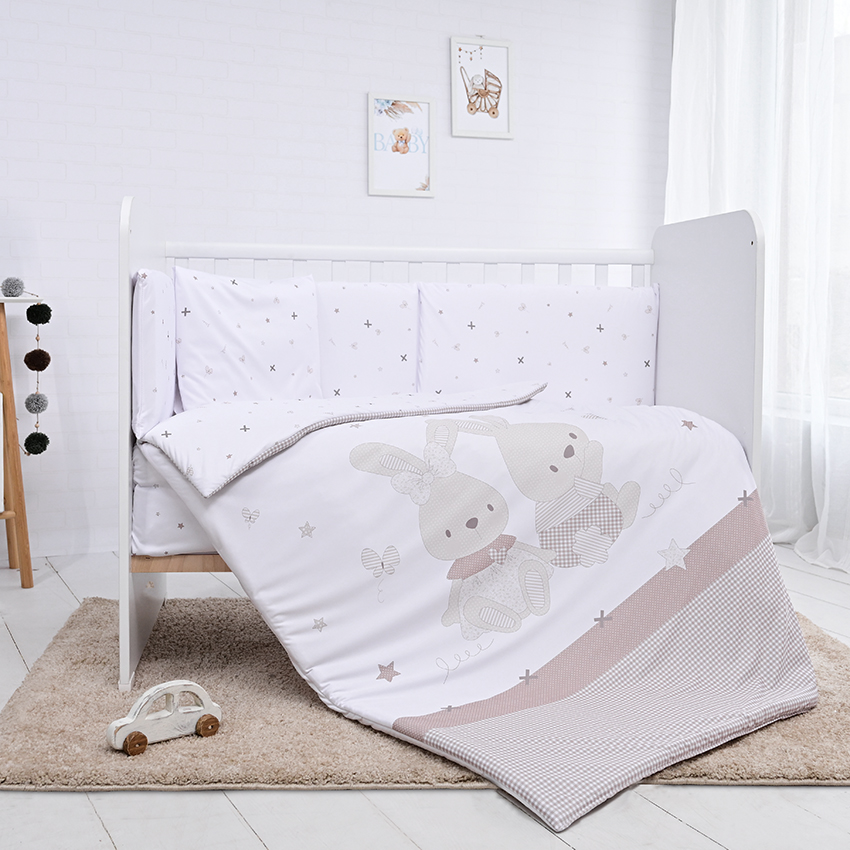 LORELLI ΠΡΟΙΚΑ ΜΩΡΟΥ 6 ΤΕΜΑΧΙΩΝ 60/120CM HONEY BUNNY BEIGE 20801156501