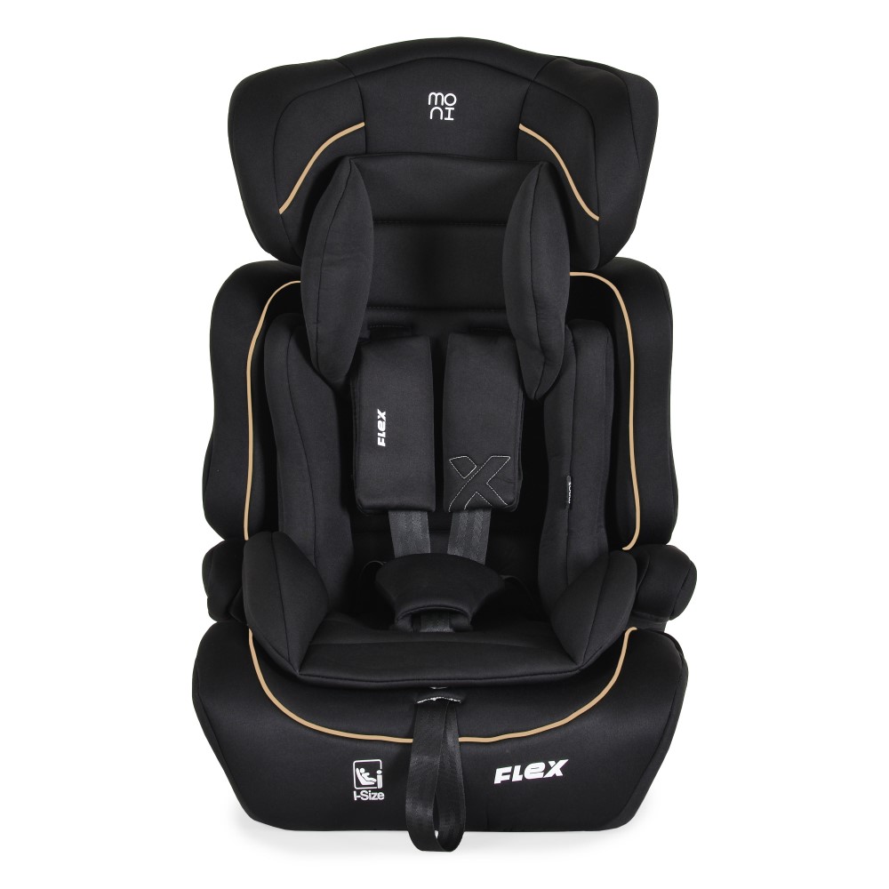 MONI ΚΑΘΙΣΜΑ ΑΥΤΟΚΙΝΗΤΟΥ i-SIZE 76-150 CM BLACK WITH BEIGE LINE 3801005153619