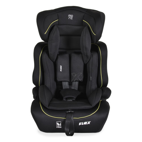 MONI ΚΑΘΙΣΜΑ ΑΥΤΟΚΙΝΗΤΟΥ i-SIZE 76-150 CM BLACK WITH GREEN LINE 3801005153626