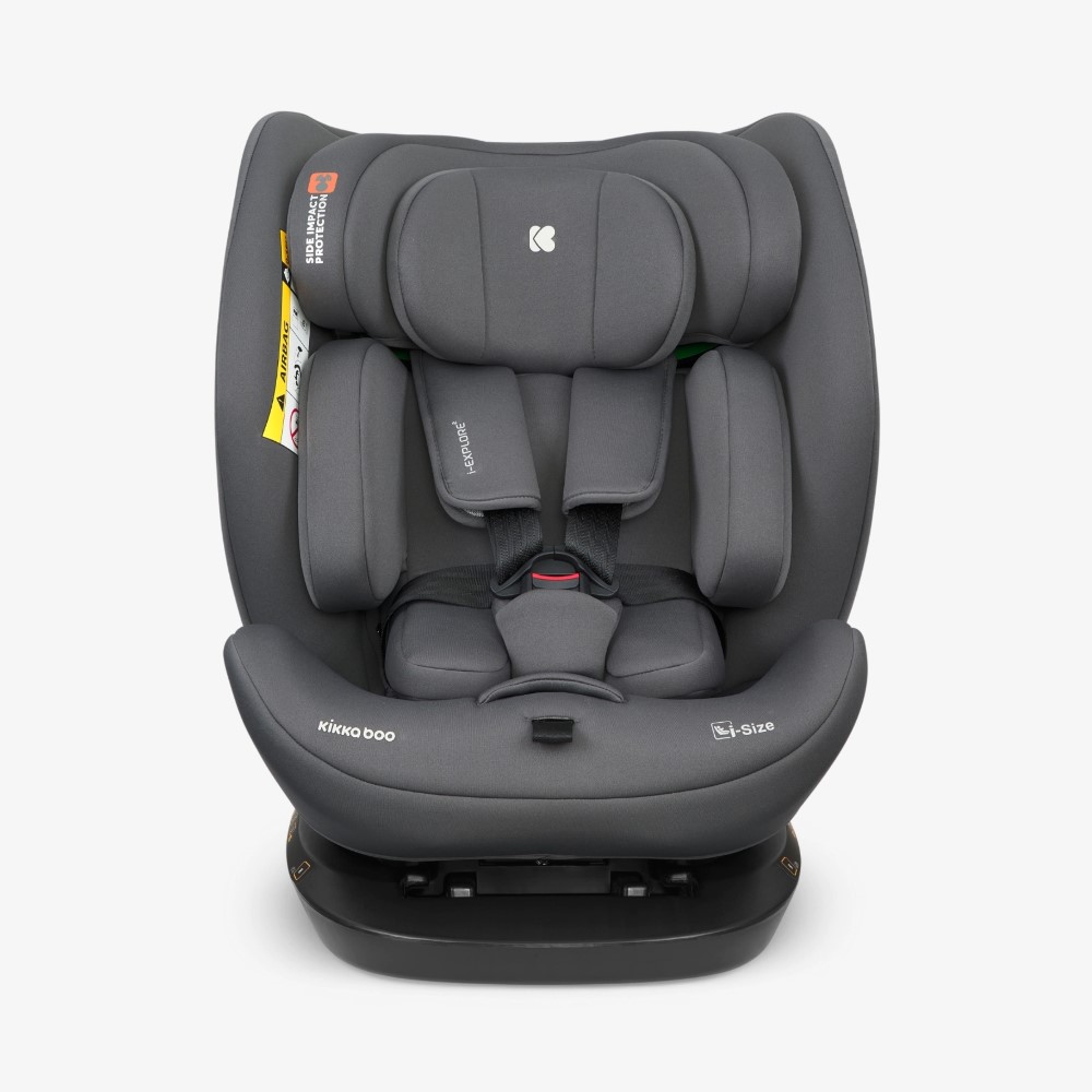 KIKKA BOO ΚΑΘΙΣΜΑ ΑΥΤΟΚΙΝΗΤΟΥ i-SIZE 40-150cm i-EXPLORE GREY 31002100105