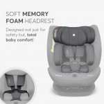 KIKKA BOO ΚΑΘΙΣΜΑ ΑΥΤΟΚΙΝΗΤΟΥ i-SIZE 40-150cm i-EXPLORE GREY 31002100105