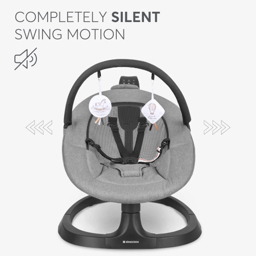 KIKKA BOO ΗΛΕΚΤΡΙΚΟ ΡΙΛΑΞ ZAZU GREY 31005010096