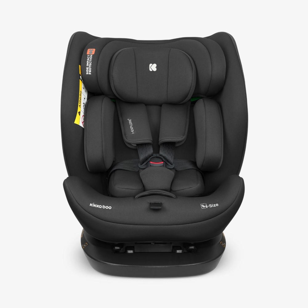 KIKKA BOO ΚΑΘΙΣΜΑ ΑΥΤΟΚΙΝΗΤΟΥ i-SIZE 40-150cm i-EXPLORE BLACK 31002100104