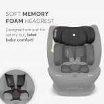 KIKKA BOO ΚΑΘΙΣΜΑ ΑΥΤΟΚΙΝΗΤΟΥ i-SIZE 40-150cm i-EXPLORE BLACK 31002100104