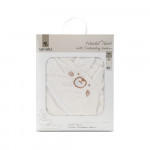 LORELLI ΜΠΟΥΡΝΟΥΖΙ ΚΑΠΑ ΜΕ ΚΕΝΤΗΜΑ 90/90CM WHITE 10420090001