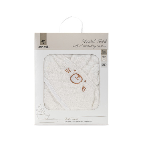 LORELLI ΜΠΟΥΡΝΟΥΖΙ ΚΑΠΑ ΜΕ ΚΕΝΤΗΜΑ 90/90CM WHITE 10420090001