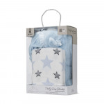 LORELLI ΚΟΥΒΕΡΤΑ ΑΓΚΑΛΙΑΣ 90/75CM ΜΕ ΛΟΥΤΡΙΝΟ POFFY DUO BLUE 10340202501