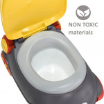 Η φωτογραφία δείχνει Το νέο παιδικό γιο-γιο Car της Bebe Stars βοηθάει στην εκπαίδευση του παιδιού σας για την μετάβαση από την πάνα, στη χρήση της τουαλέτας με ένα μοναδικό και διασκεδαστικό τρόπο.