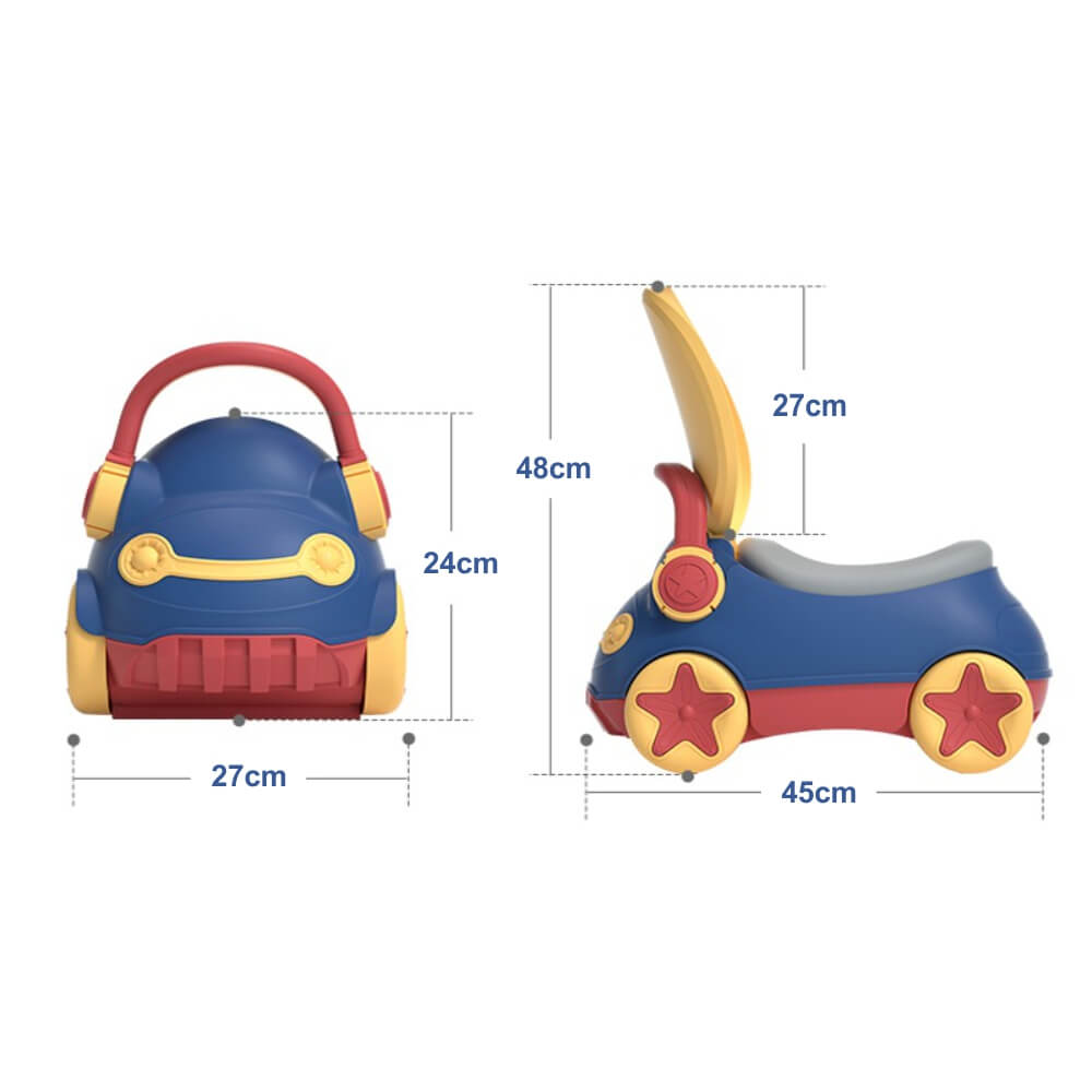 Η φωτογραφία δείχνει Το νέο παιδικό γιο-γιο Car της Bebe Stars βοηθάει στην εκπαίδευση του παιδιού σας για την μετάβαση από την πάνα, στη χρήση της τουαλέτας με ένα μοναδικό και διασκεδαστικό τρόπο.